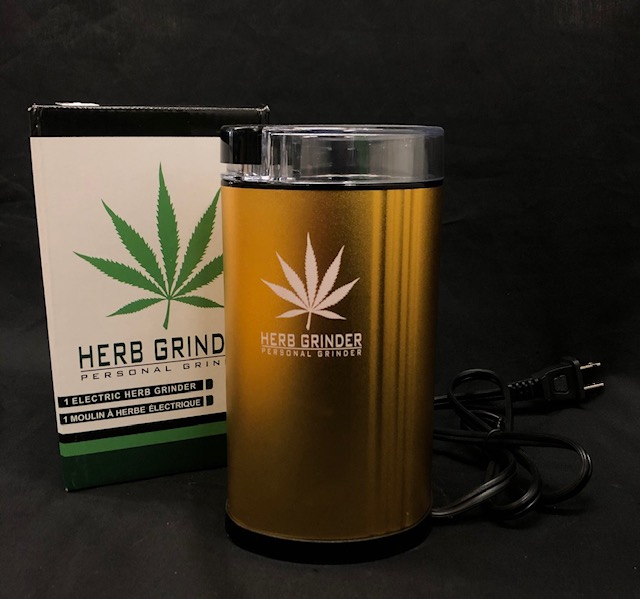 V2 ELECTRIC GRINDER POT LEAF The Lemonade Stand 420