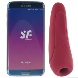 SATISFYER CONNECT APP ROSE RED