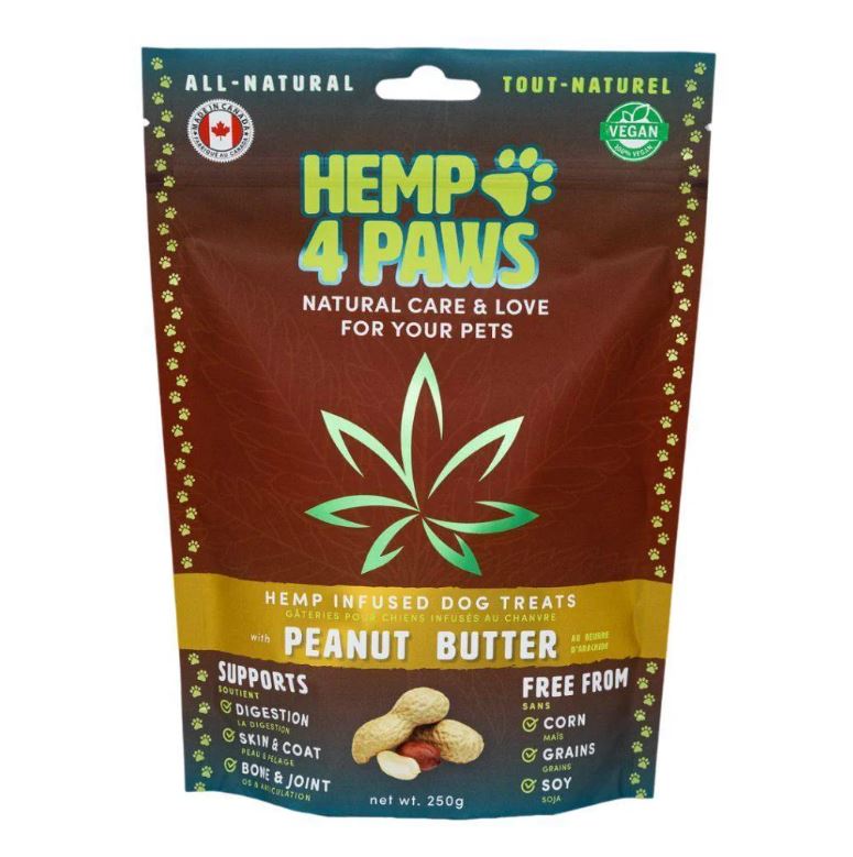4 PAWS TREATS PEANUT BUTTER