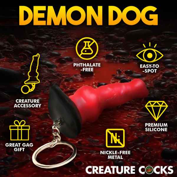 CREATURE C KEYCHAIN HELL-HOUND