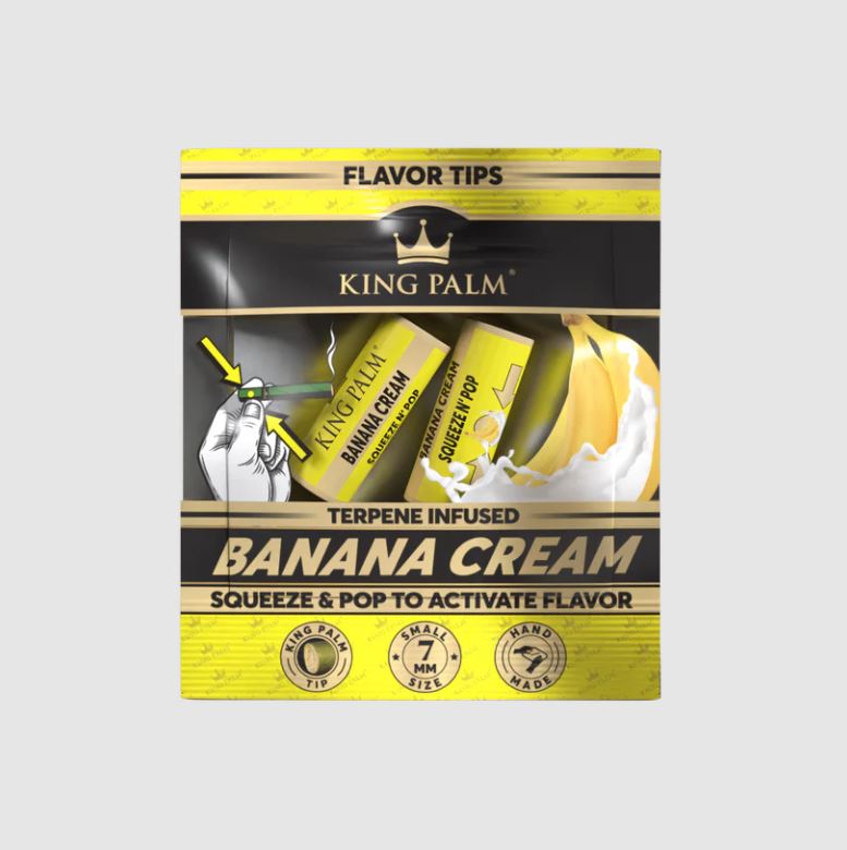 KING PALM FILTERS BANANA CREAM