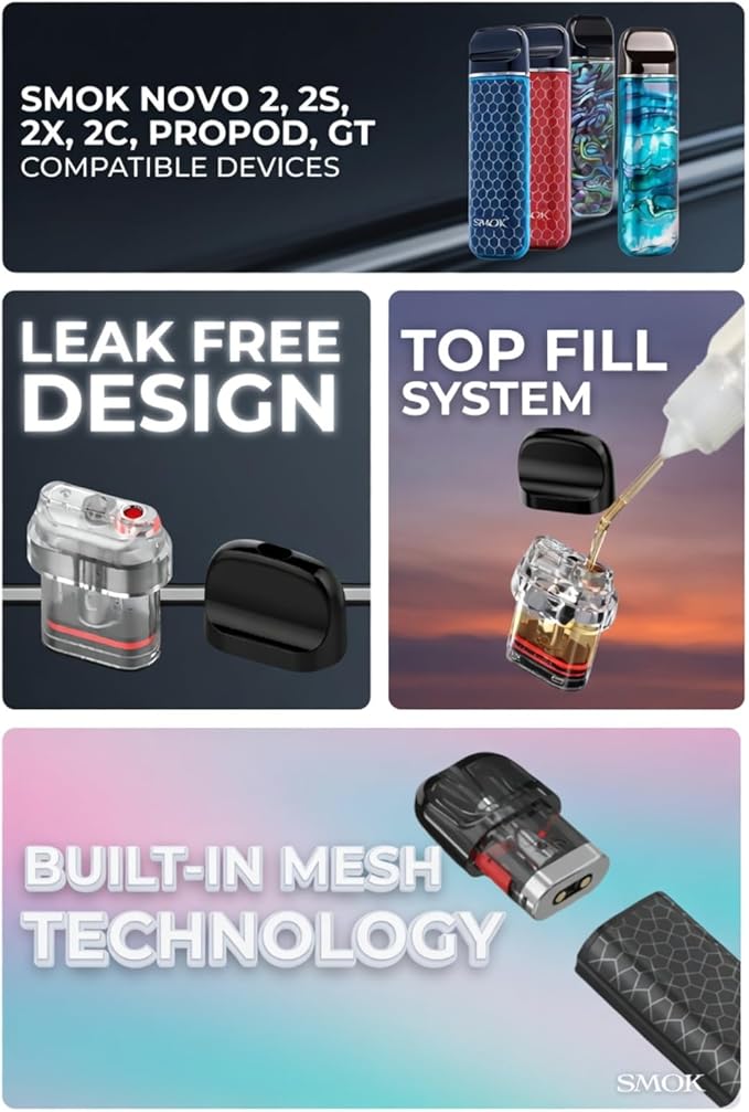 SMOK NOVO 2 MESH 1.0 OHM - Image 3
