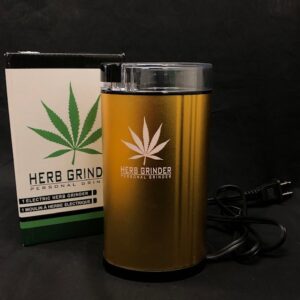 V2 ELECTRIC GRINDER POT LEAF