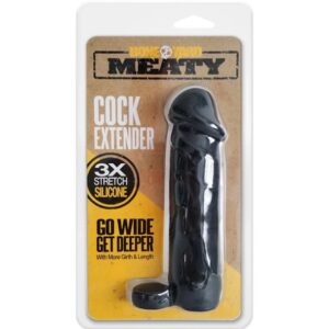 MEATY COCK EXTENDER BLACK