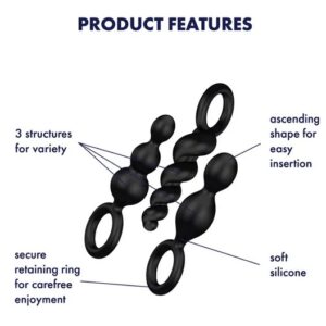 BOOTY CALL 3 PC BLACK