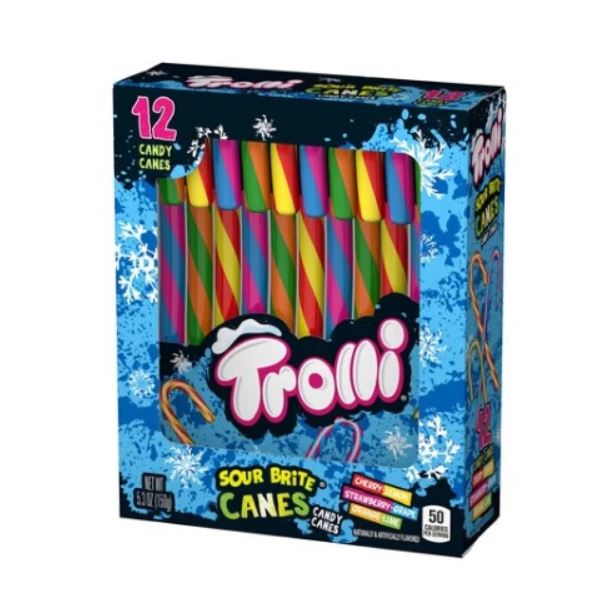 TROLLI CANDY CANES BOX
