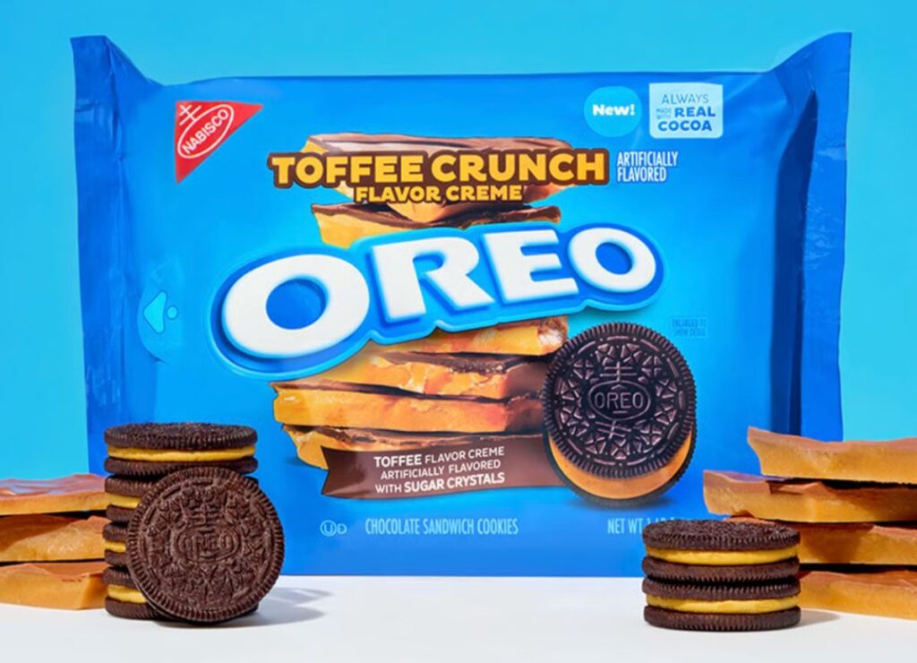 OREO TOFFEE CRUNCH 225G
