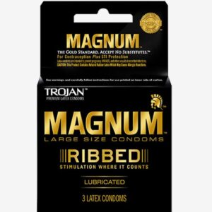 TROJAN CONDOM RIBBED