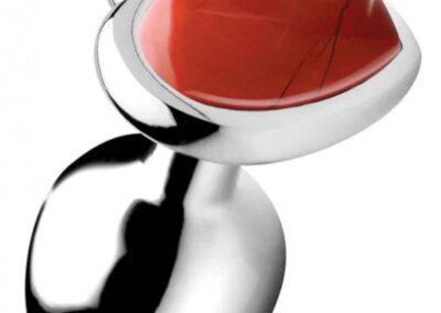 GEMSTONE BUTT PLUG RED