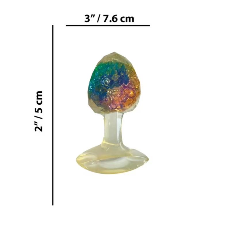 COTTON CAN BUTT PLUG TOPAZ - Image 2