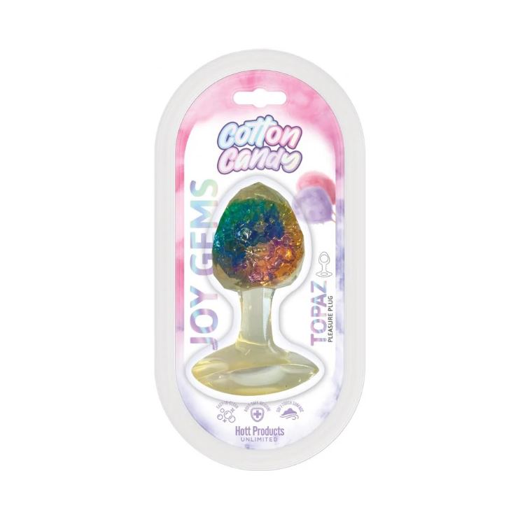 COTTON CAN BUTT PLUG TOPAZ - Image 3