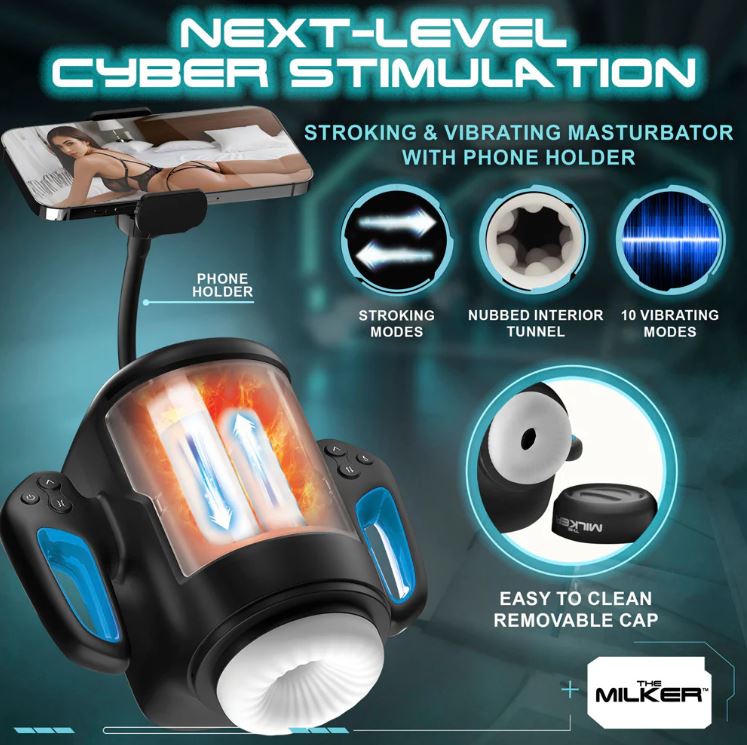 CYBER MILK STROKING/ VIBRATING - Image 4