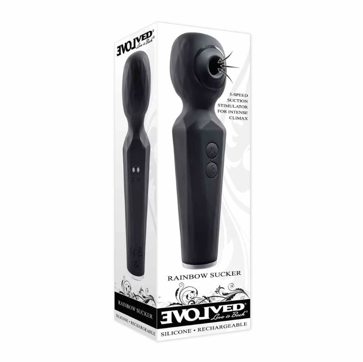 EVOLVED VIBRATOR RAINBOW SUCKE - Image 6