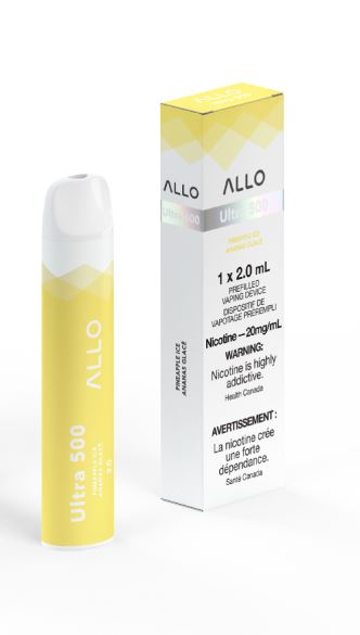 ALLO ULTRA 20 MG PINEAPPLE ICE