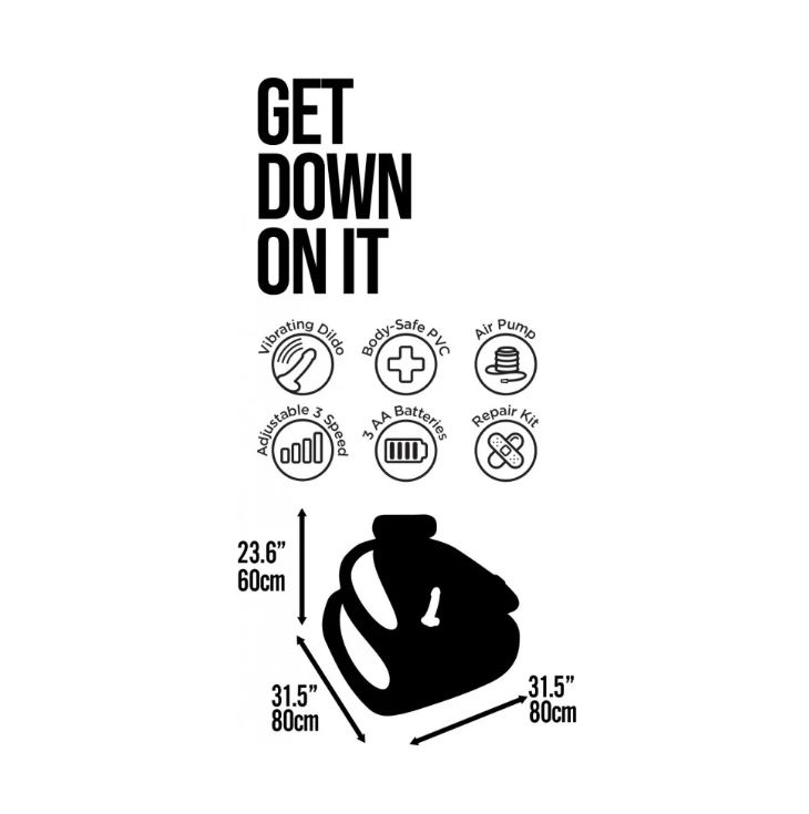 GET DOWN INFLATABLE DILDO - Image 2