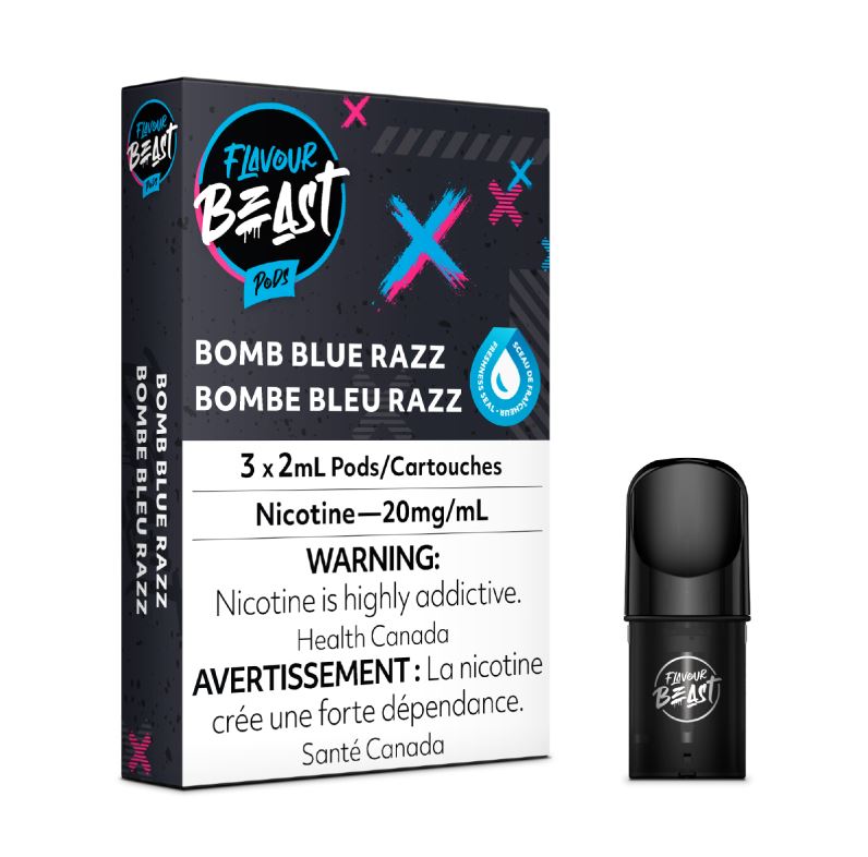 FLAVOUR BE 20 MG BOMB BLUE RAZ