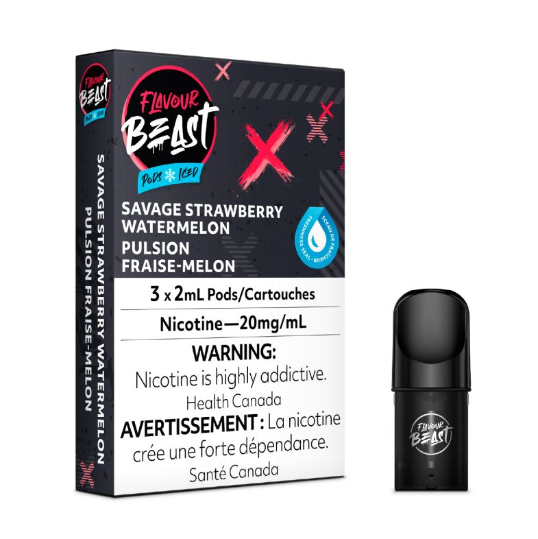 FLAVOUR BE 20 MG SAVAGE STRAW