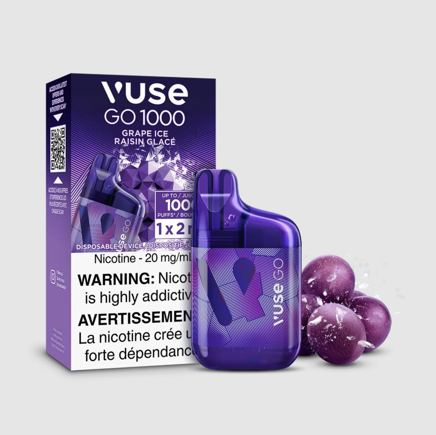 VUSE GO 1K 2.0 GRAPE ICE - Image 2