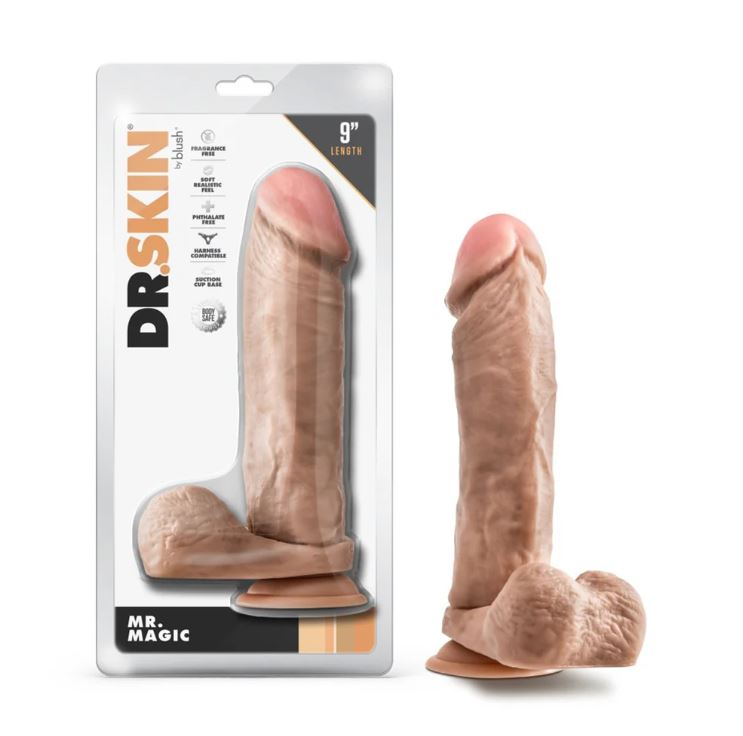 DR. SKIN DILDO 9"