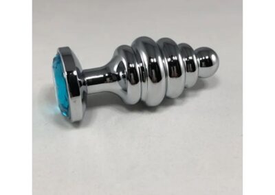 BUTT PLUG THREAT PLUG BLUE