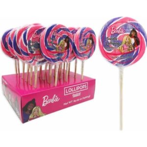 BARBIE SWIRLY LOLLIPOP