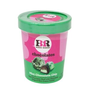 BASKIN ROB MINT CHOC CHIP 5 OZ