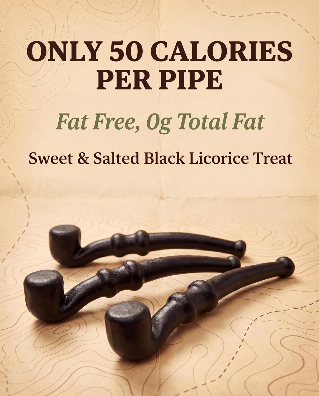 LA PIPETTE BLACK LICORICE PIPE