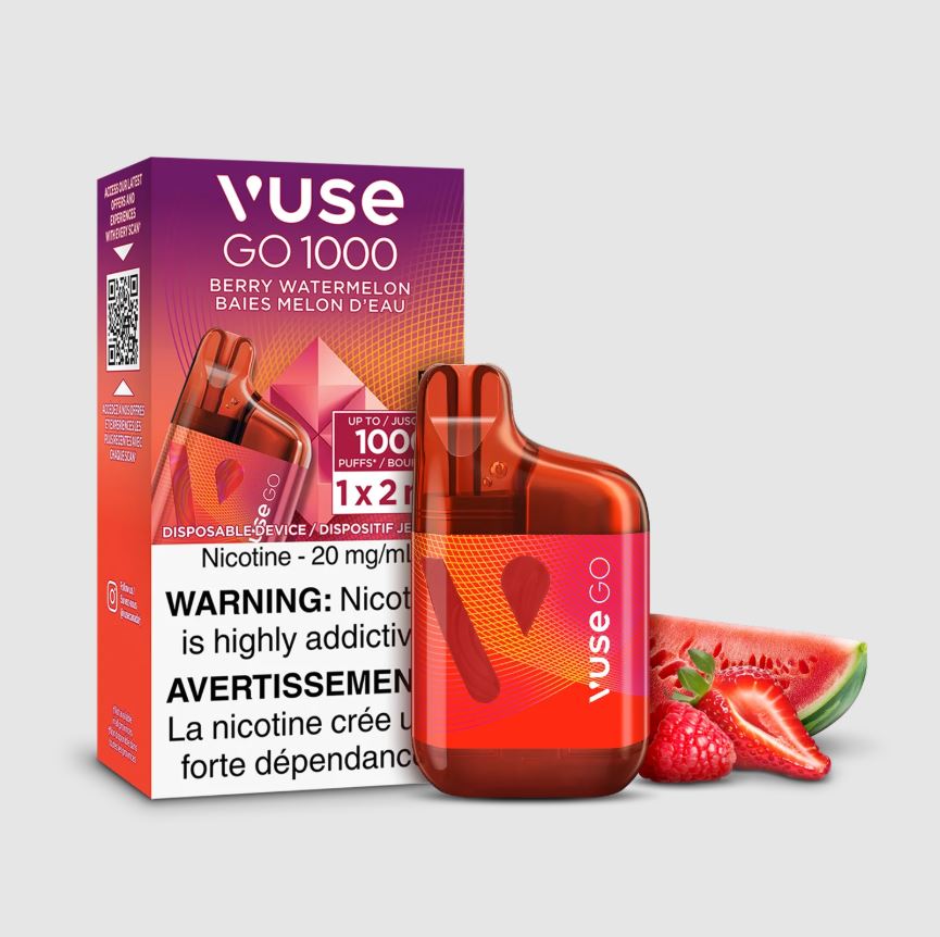 VUSE GO 1K 2.0 BERRY WATERMELO - Image 2