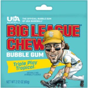 BIG LEAGUE GUM TRIPLE PLAY TRO