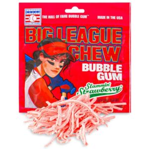 BIG LEAGUE CHEW SLAMMIN STRAWB