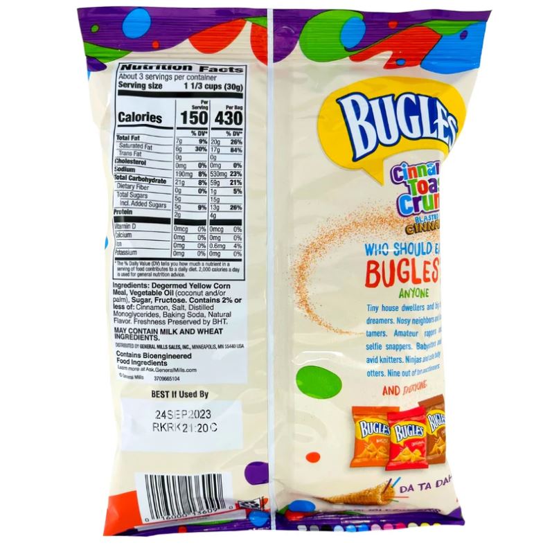 BUGLES CINNAMON TOAST CRUNCH 3 - Image 2