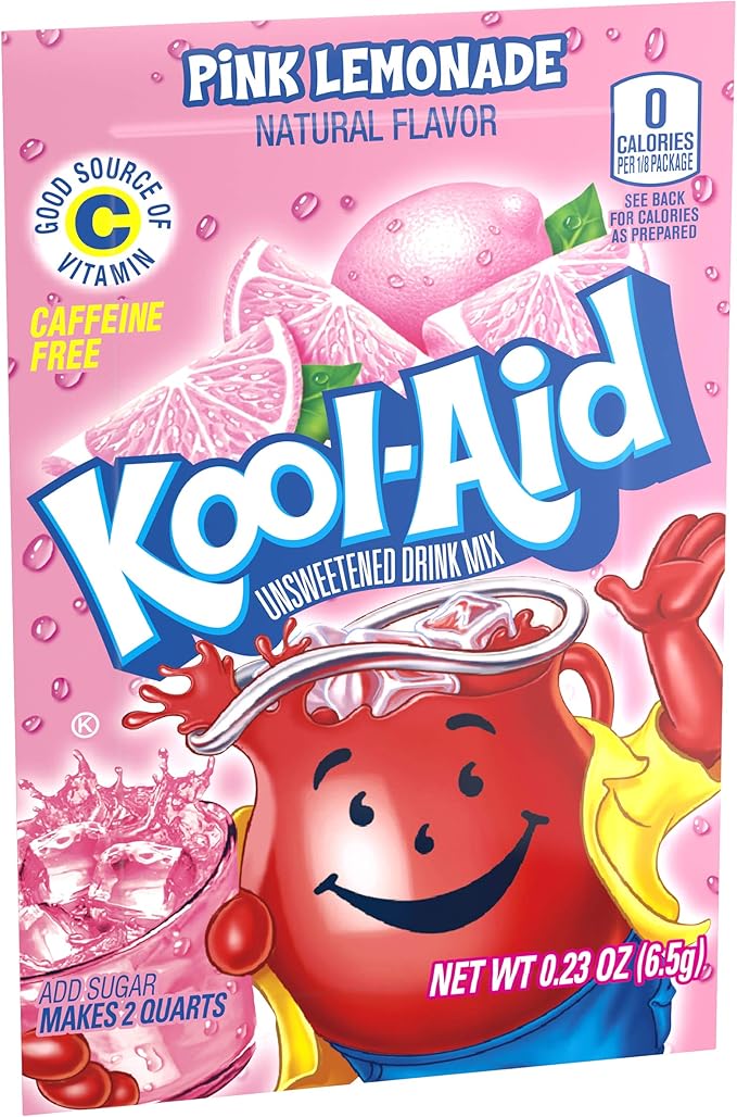 KOOL-AID PACK PINK LEMONADE