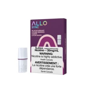 ALLO SYNC 20 MG PODS BLACKCURR