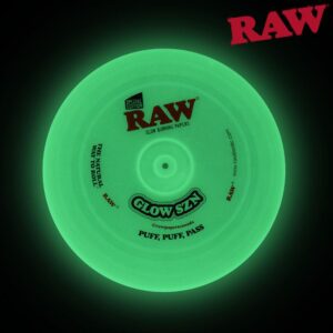 RAW FLYING DISC GLOW IN THE DA