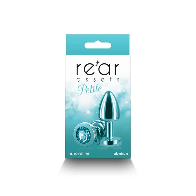 REAR ASSET BUTT PLUG TEAL - Image 4