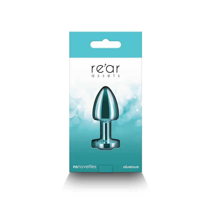 REAR ASSET BUTT PLUG TEAL - Image 3