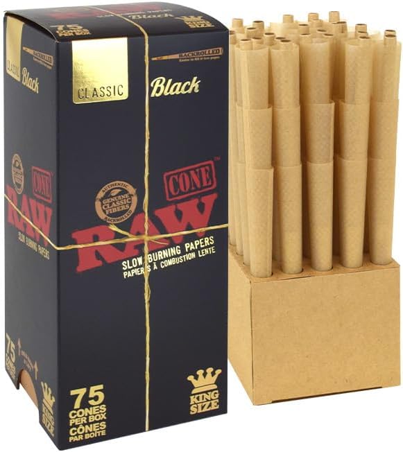 RAW 75 COUNT CONES