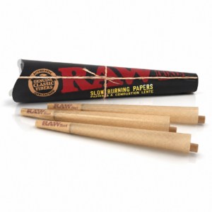 RAW 3 PACK BLACK CONES