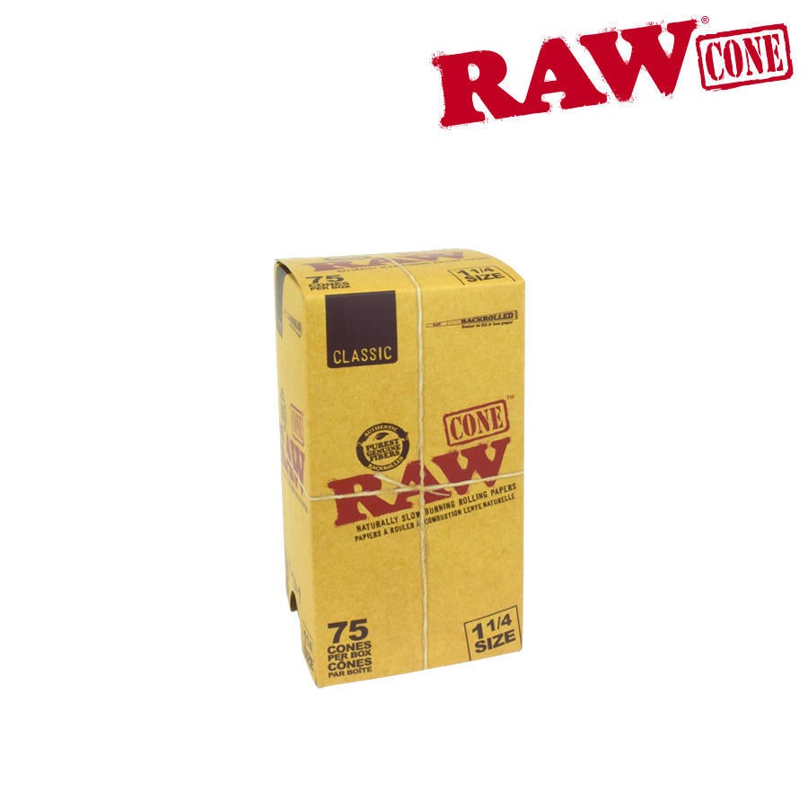 RAW 75 COUNT CONES
