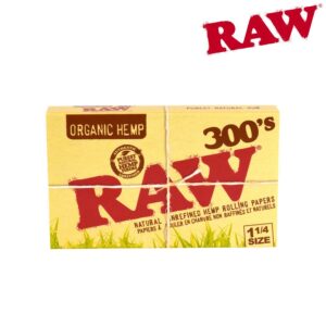RAW 1.25 PAPERS ORGANIC 300'S