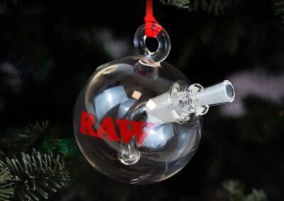 RAW CHRISTMAS ORNAMENT 80 MM B