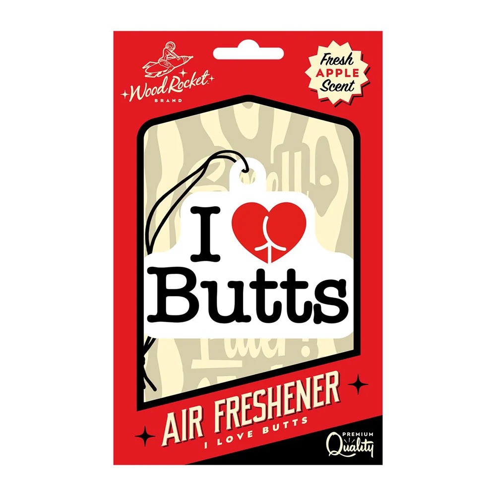 AIR FRESHN I LOVE BUTTS