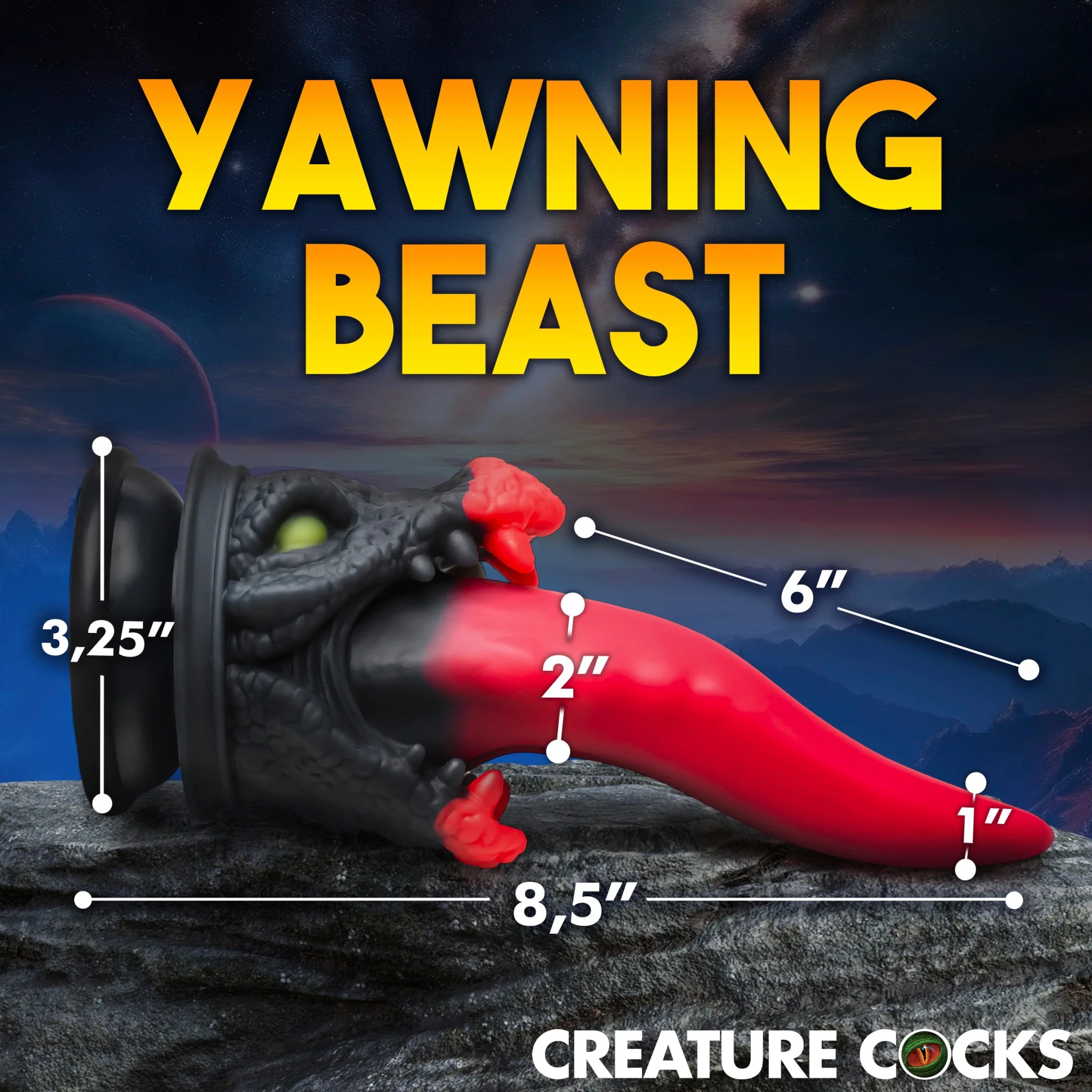 CREATURE C DRAGON ROAR DILDO - Image 10