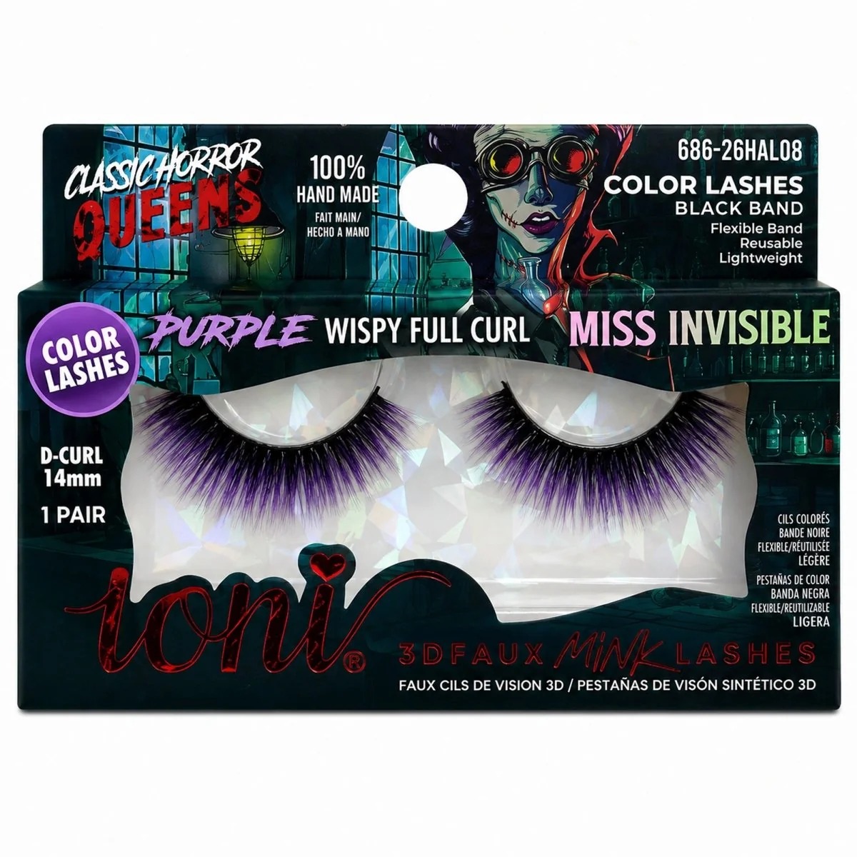 IONI EYE LASHES MISS INVISIBLE