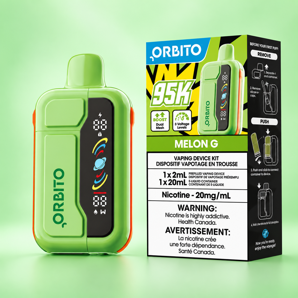 ORBITO VIZ 95K MELON G - Image 3