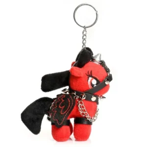 BONDAGE PO KEYCHAIN RED