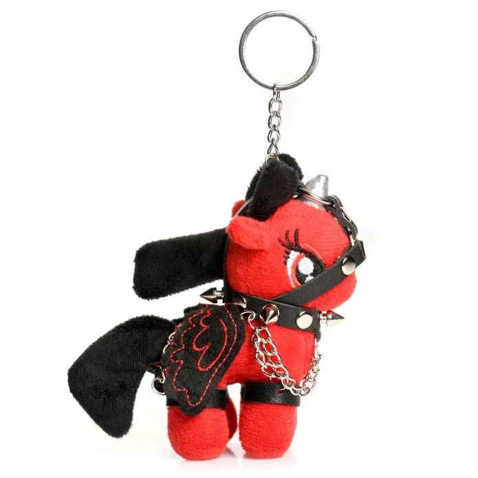 BONDAGE PO KEYCHAIN RED