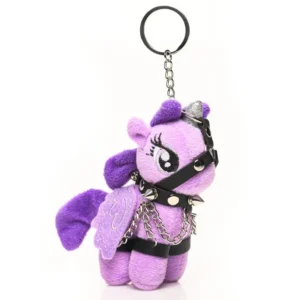 BONDAGE PO KEYCHAIN PURPLE