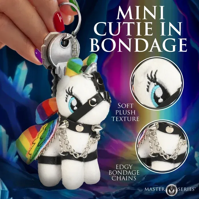 BONDAGE PO KEYCHAIN RAINBOW - Image 4