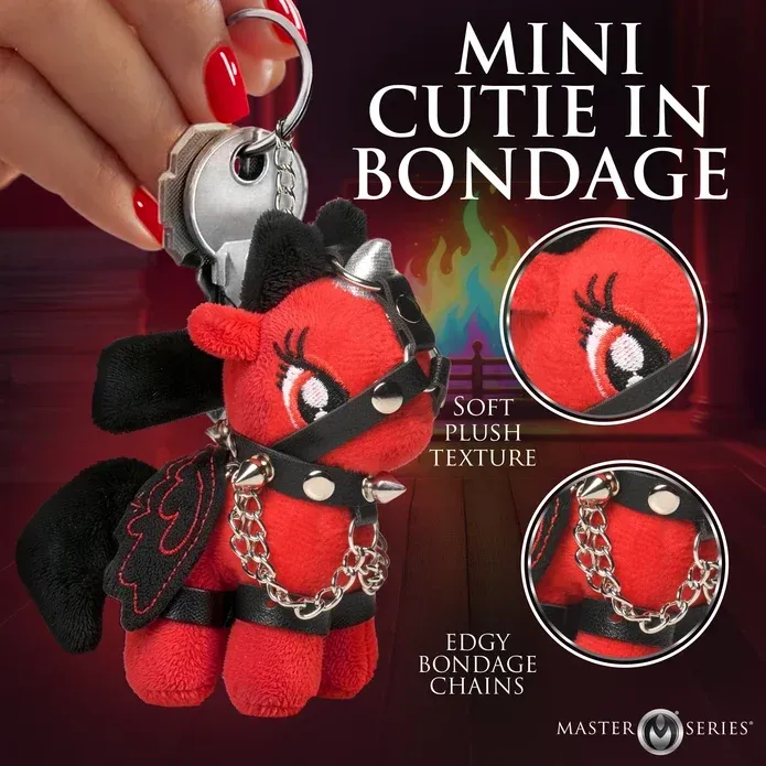 BONDAGE PO KEYCHAIN RED - Image 4